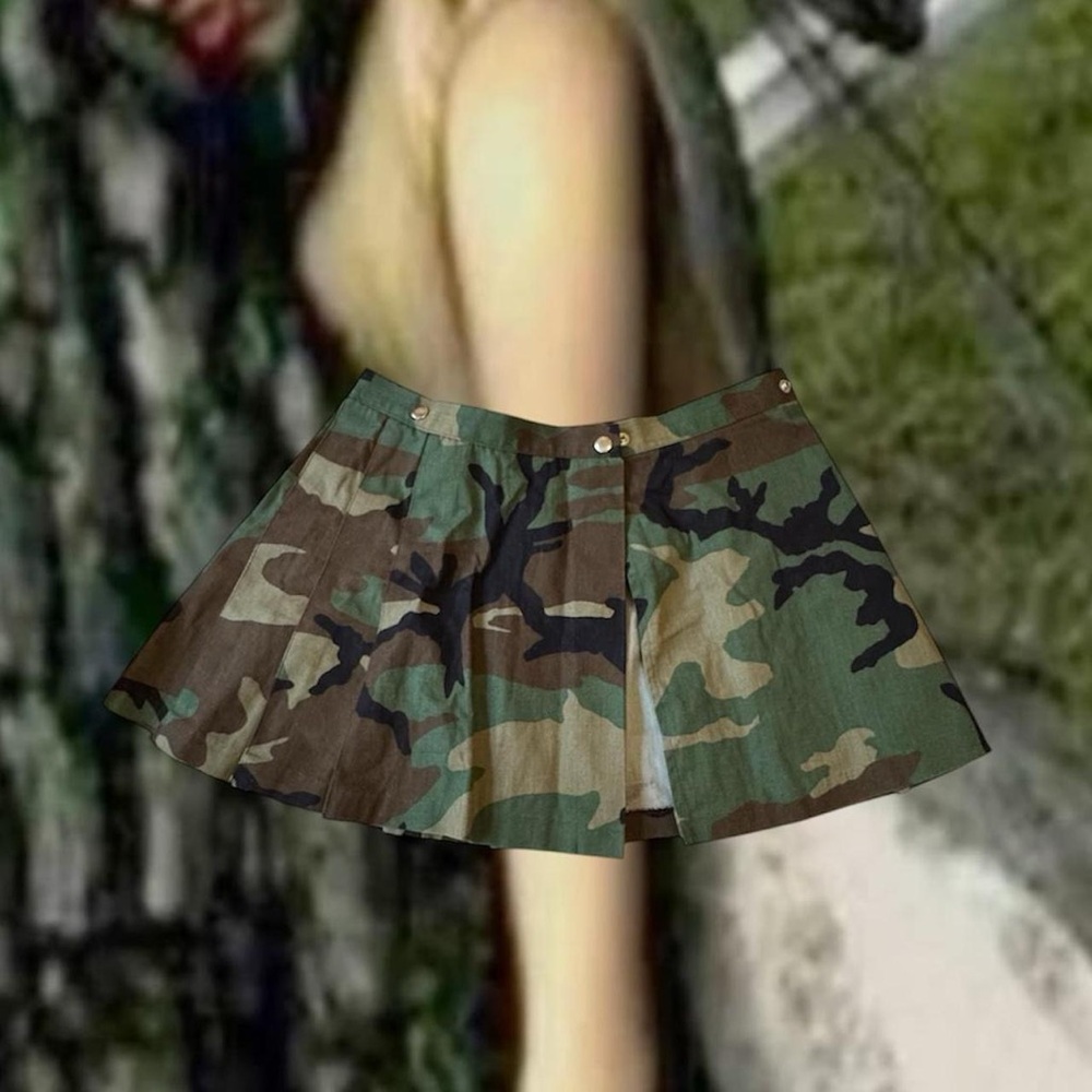 Camouflage Tripp nyc Mini Skirt